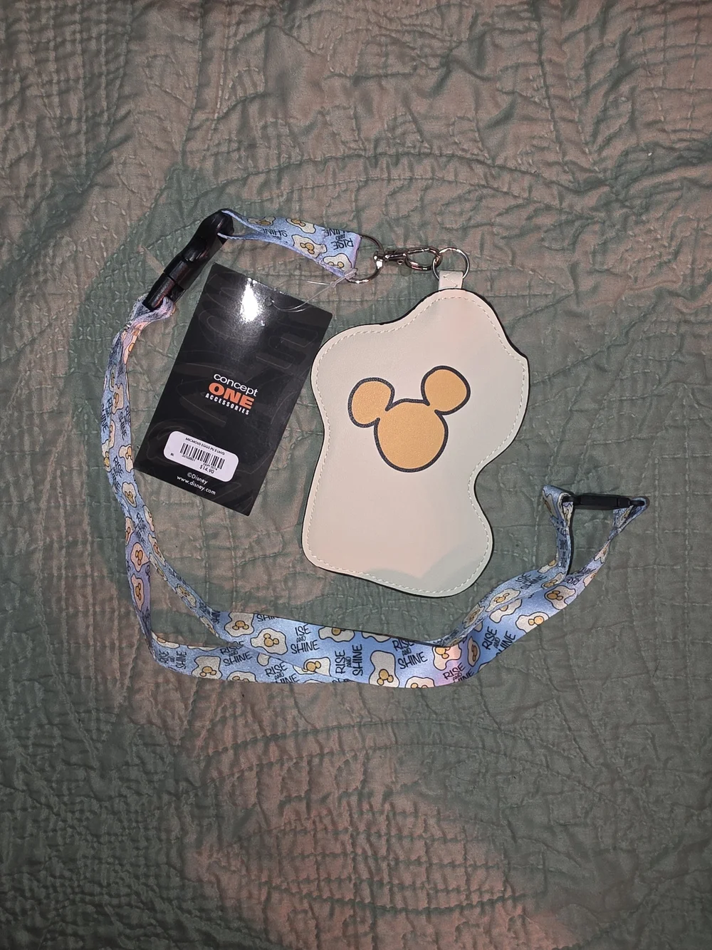 Disney Card Holder Lanyard with Mickey Mouse